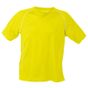 James&Nicholson Team Shirt yellow/black