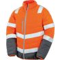 Result Soft padded safety jacket fluorescent_orange/grey