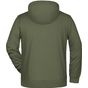 James&Nicholson Men´s Zip-Hoody olive