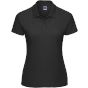 Russell Polo piqué poly/coton classique femme black