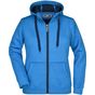 James&Nicholson Ladies' Doubleface Jacket azur/navy