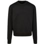 Build Your Brand Premium Oversize Crewneck Sweatshirt black
