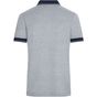 James&Nicholson Men´s Heather Polo grey_heather/navy