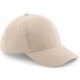 Beechfield Casquette en coton épais gratté Pro-style pierre