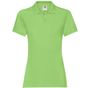 fruit of the loom Premium Polo Lady-Fit lime
