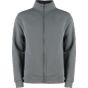 Kustom Kit Regular Fit Zipped Sweatshirt Dark grey