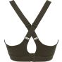 Tombo Medium impact core bra olive