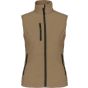 Kariban Bodywarmer softshell femme camel