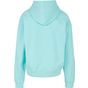 Build Your Brand Ultra Heavy Cotton Box Hoody beryl_blue