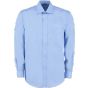 Kustom Kit Business Shirt Long Sleeve Light blue