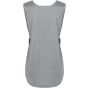 karlowsky Women's Sleeveless Slip-On Medical Tunic Platinum grey