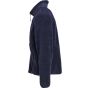 Build Your Brand Bonded Sherpa Jacket navy