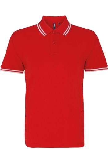Image produit Polo passepoilé coupe classique homme - col contrasté