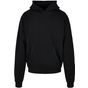 Build Your Brand Ultra Heavy Cotton Box Hoody black