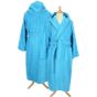 A&R Peignoir à capuche Robezz® Aqua blue
