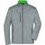 James&Nicholson Men´s Softshell Jacket dark_melange/green