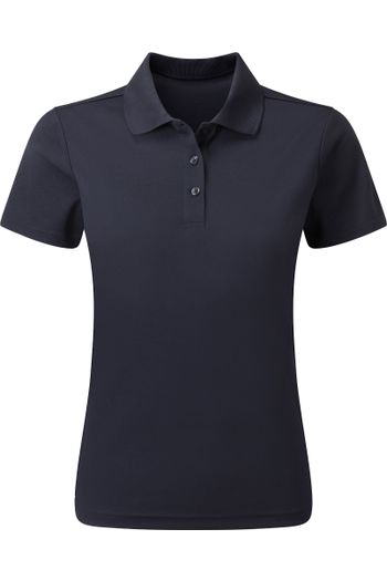 Image produit Polo à teinture par filature pour femme