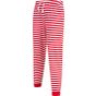 SF Clothing Unisex cuffed lounge pants red/white_stripes