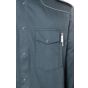 karlowsky Men's Long-Sleeve Chef Shirt New-Identity Anthracite