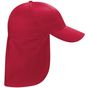 Beechfield Casquette de style légionnaire enfant rouge classique