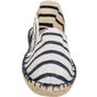 kariban Espadrilles unisexe natural/navy_stripe