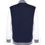 fdm Junior Varsity Jacket navy/white