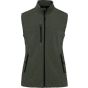 Kariban Bodywarmer softshell femme marl_green