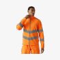 Regatta Men's Hi-Vis Pro Contract Ablaze 2 Layer Softshell Jacket