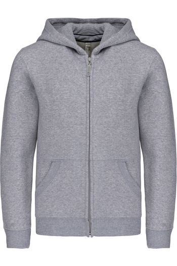 Sweat-shirt capuche zippé enfant