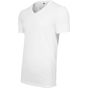 Build Your Brand Light T-Shirt V-Neck white