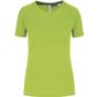 ProAct T-shirt de sport à col rond recyclé femme lime