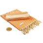 A&R Fouta Bodrum Hamamzz® Orange / Cream