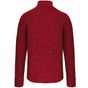 kariban Veste zippée chinée homme red_melange