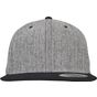 flexfit Melange Solid Snapback black_melange/black