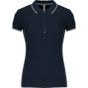Kariban Polo manches courtes femme navy/light_grey/white