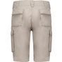 Kariban Bermuda léger multipoches femme beige