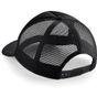 Beechfield Casquette américaine vintage black/black