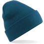 Beechfield Bonnet Original à revers petrol