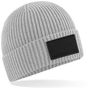 Beechfield Bonnet tendance à patch light_grey/black