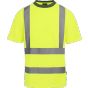 Regatta Men's Hi-Vis Pro Contract T-Shirt yellow