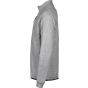 Tee Jays Athletic Full Zip Sweat heather_grey