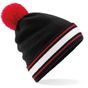 Beechfield Bonnet Stadium black/classic_red/white