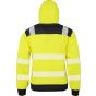 Result Recycled zipped safety hoody fluorescent_yellow