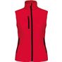Kariban Bodywarmer femme Softshell KARIBAN red