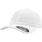 flexfit Flexfit Garment Washed Cotton Dad Hat white