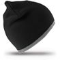 result Contrast Knitted Hat black/grey