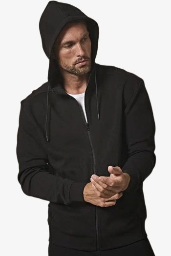 Image produit Ribbed Interlock Hooded Full Zip
