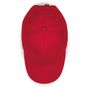 Beechfield Casquette authentique à 5 panneaux rouge classique