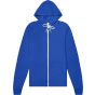 Bella Unisex sponge fleece full-zip hoodie true_royal