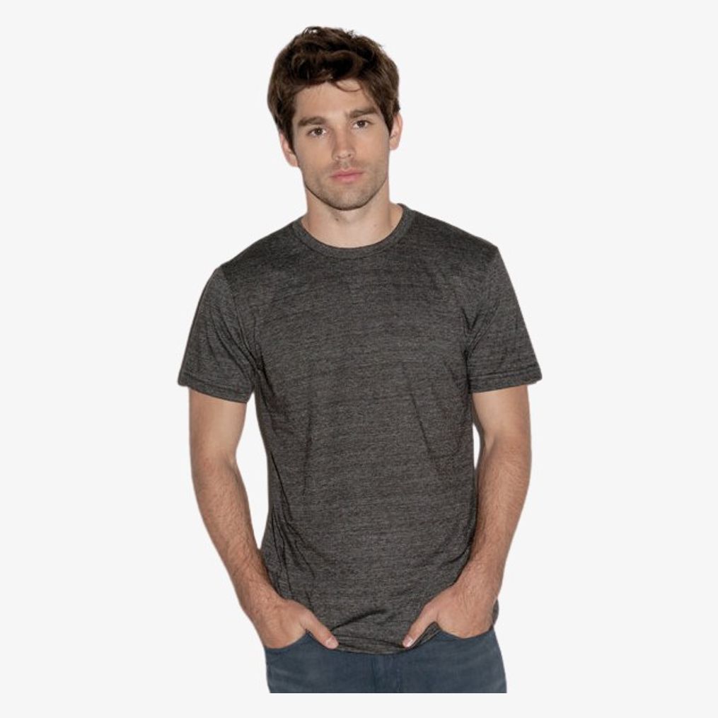 Men's Triblend Crew Neck Tee canvas